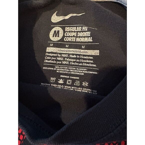 Nike Men's "Give Me The Rock" Graphic Basketball T-Shirt Blue Medium - Picture 7 of 7